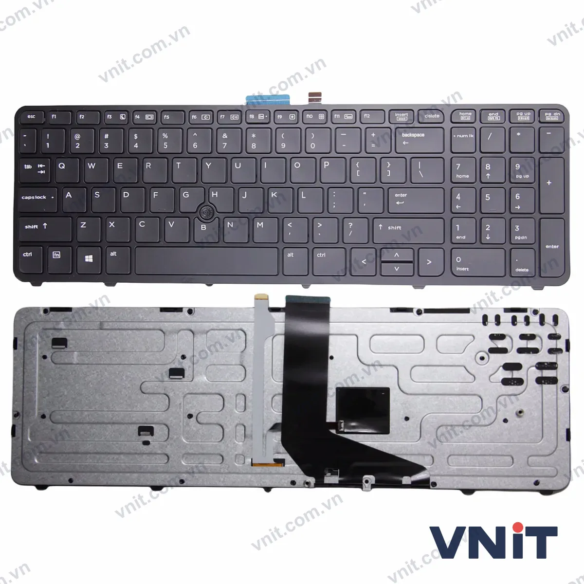 Bàn phím Laptop HP ZBOOK 15 G1 G2 ZBOOK 17 G1 G2 SK7123BL (Có đèn nền)