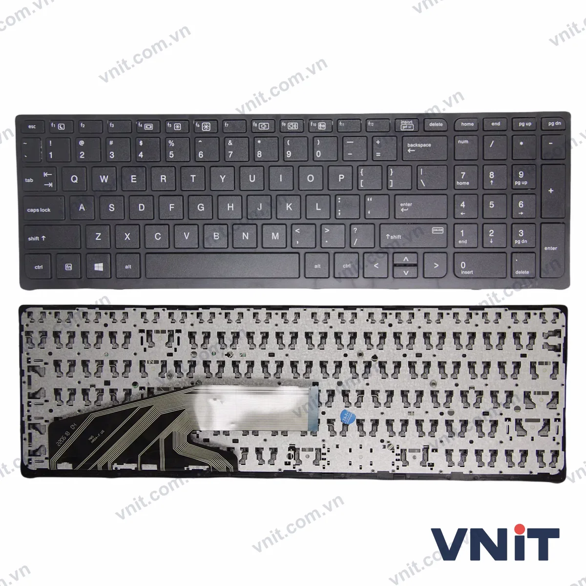 Bàn phím Laptop HP ZBOOK 15 G3 15 G4 ZBOOK 17 G3 17 G4 frame OEM (Màu đen)