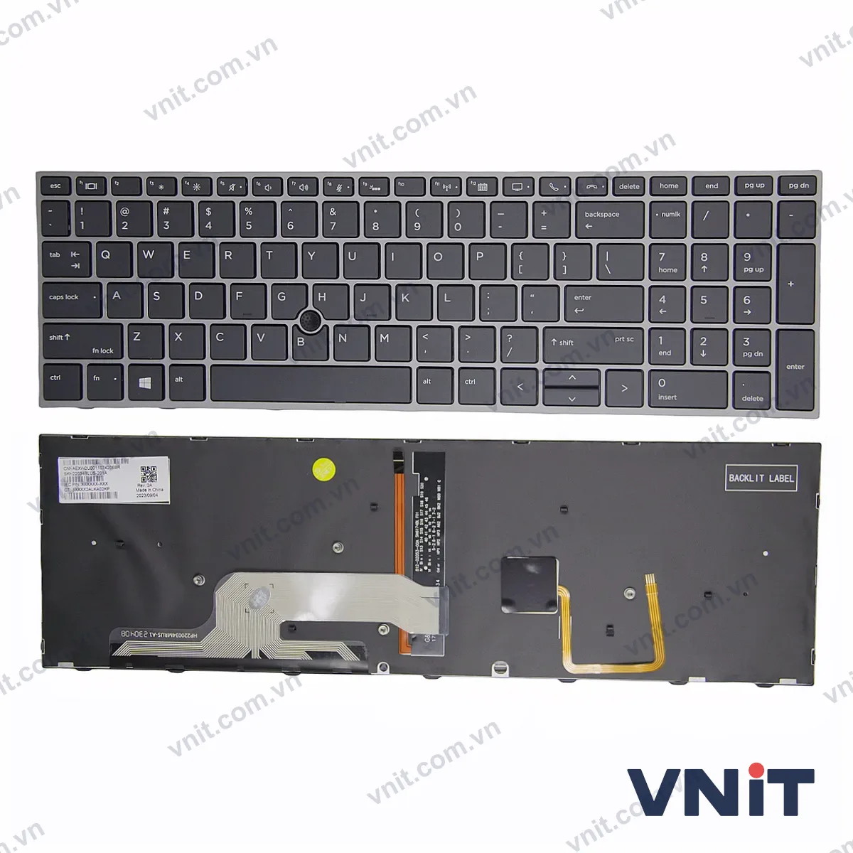 Bàn phím Laptop HP ZBOOK 15 G5 G6, 17 G5 G6 (Có đèn nền)