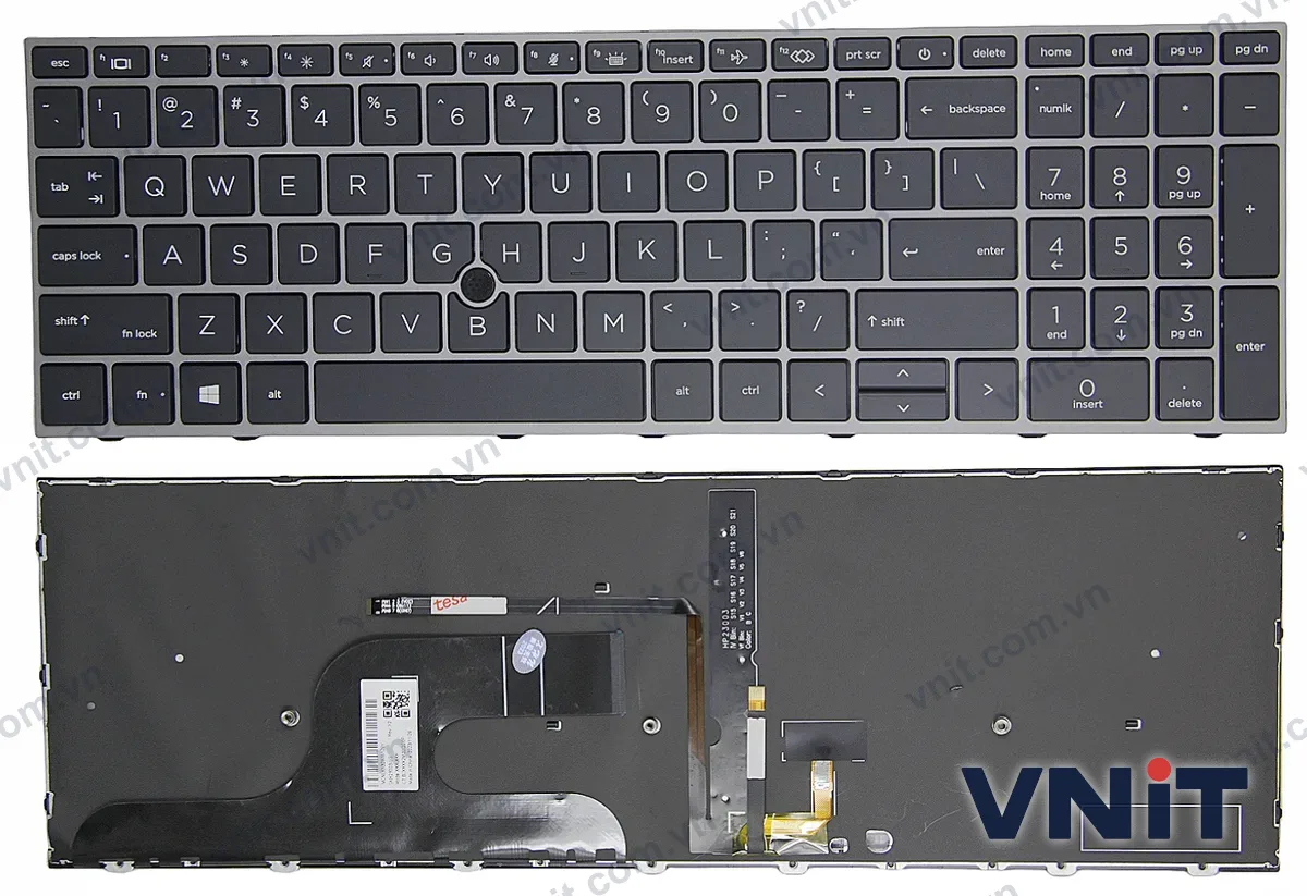 Bàn phím Laptop HP ZBook Fury 15 G7 G8 (Có đèn nền)