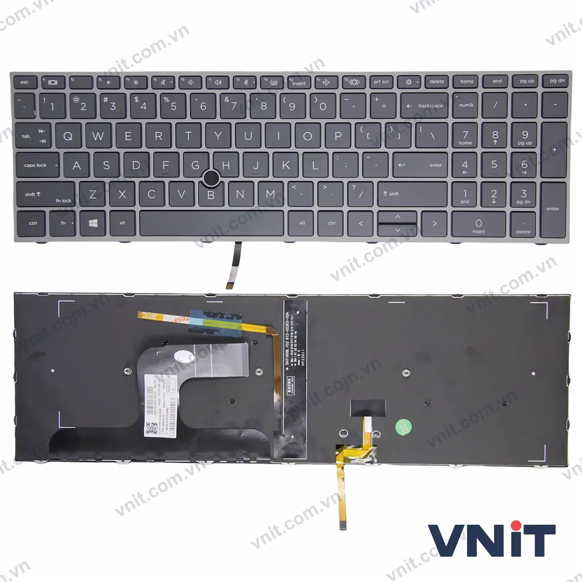 Bàn phím Laptop HP ZBook Fury 17 G7 G8 (Có đèn nền)