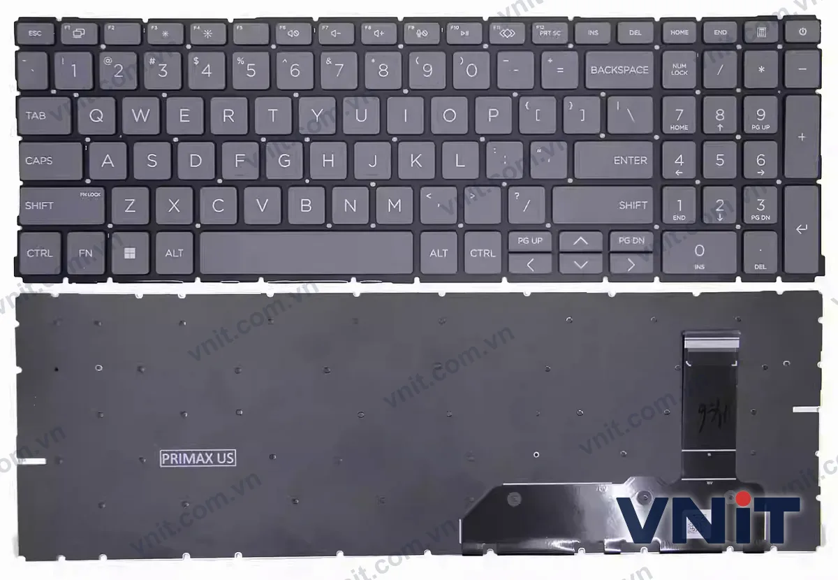 Bàn phím Laptop HP ZBook Power 16 G10, ZBook Power 16 G11, HSN-Q40C (Màu đen)