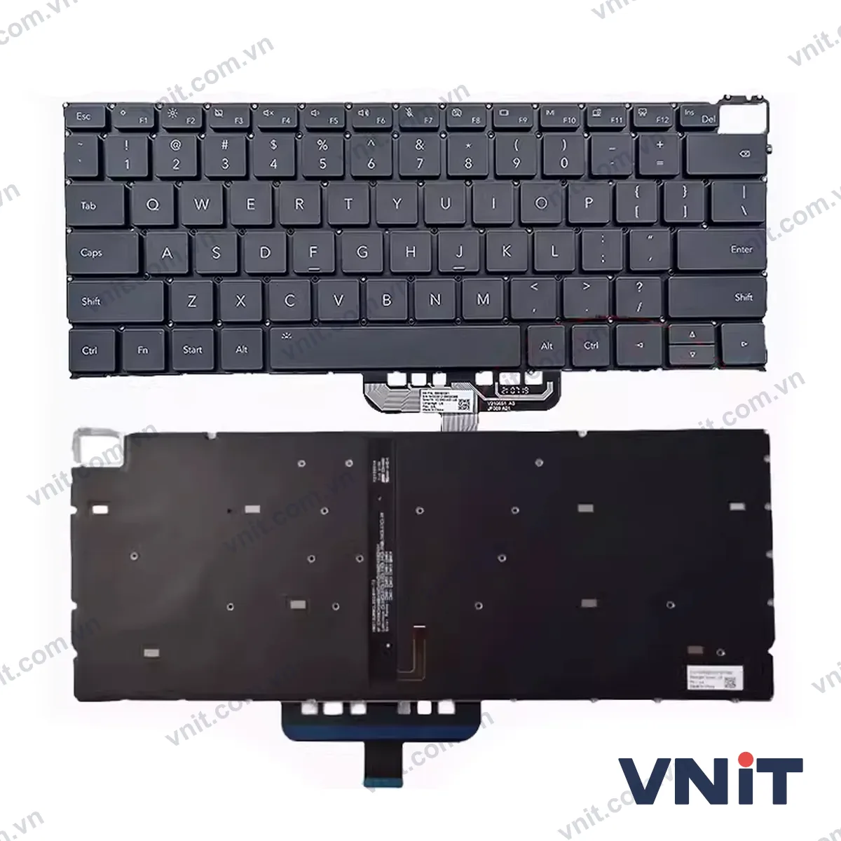 Bàn phím Laptop Huawei honor x14, FRI-G56, FRI-F56, FRI-H76, HGE-W56, HGE-W76 (Có đèn nền)