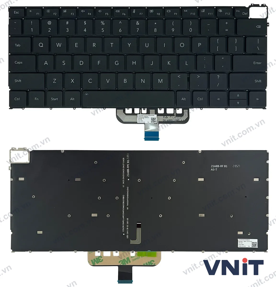 Bàn phím Laptop Huawei MagicBook X14, FRI-G56, FRI-G561, FRI-F56, FRI-H76, FRI-F561 (Có đèn nền)