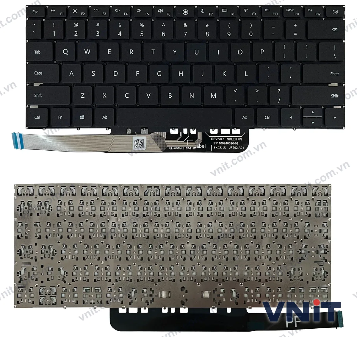 Bàn phím Laptop Huawei Matebook D14, D15, 2023, MDG-16, MDG-24, YTFZ-5851SP (Màu đen)