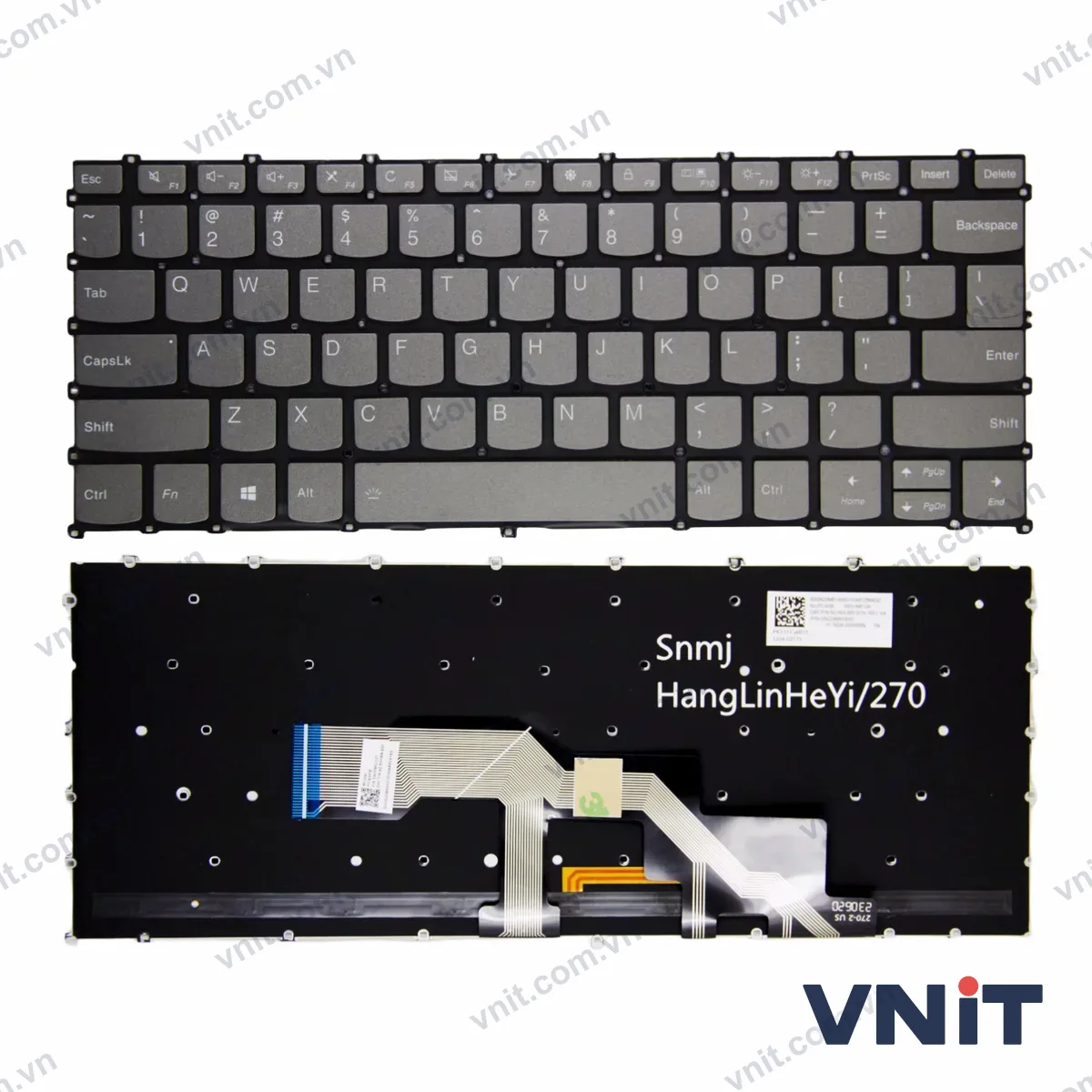 Bàn phím Laptop Lenovo 13-PRO 2019 2020 Xiaoxin PRO-13IML S540-13IWL OEM (Có đèn nền)