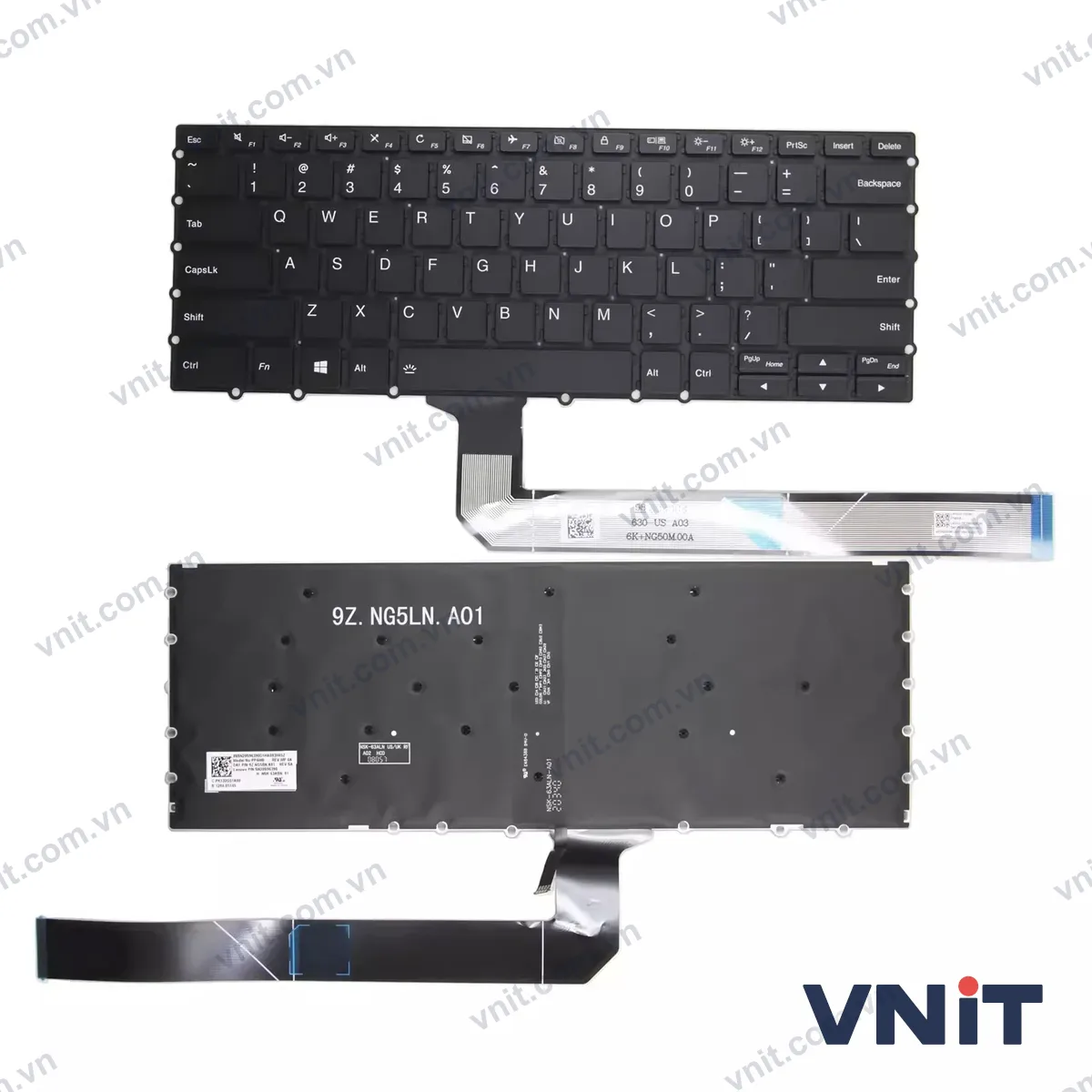 Bàn phím Laptop Lenovo 14W 14W Gen 2 (Có đèn nền)