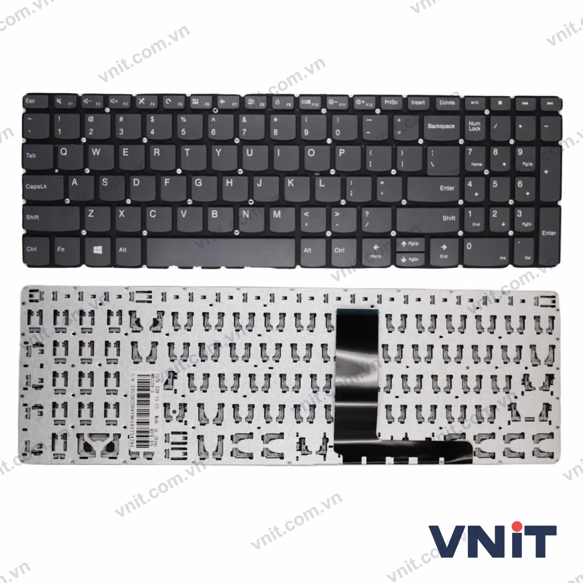 Bàn phím Laptop Lenovo 3-15ADA05 3-15ARE05 3-15IGL05 3-15IIL05 V15IIL fast-forward OEM