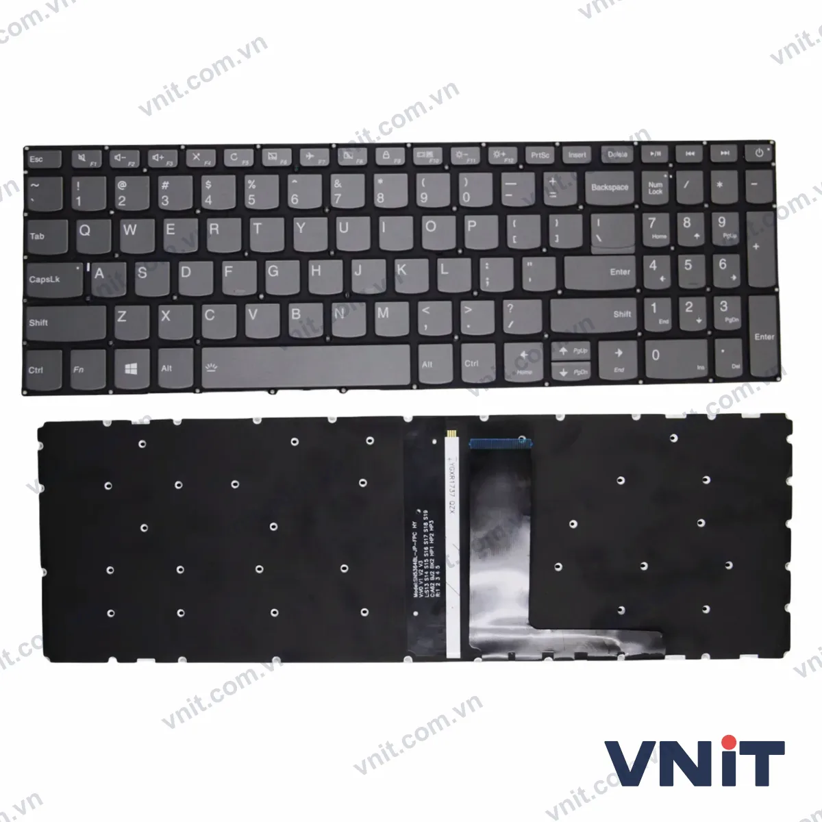 Bàn phím Laptop Lenovo 3-15ADA05 3-15ARE05 3-15IGL05 3-15IIL05 V15IIL power (Có đèn nền)