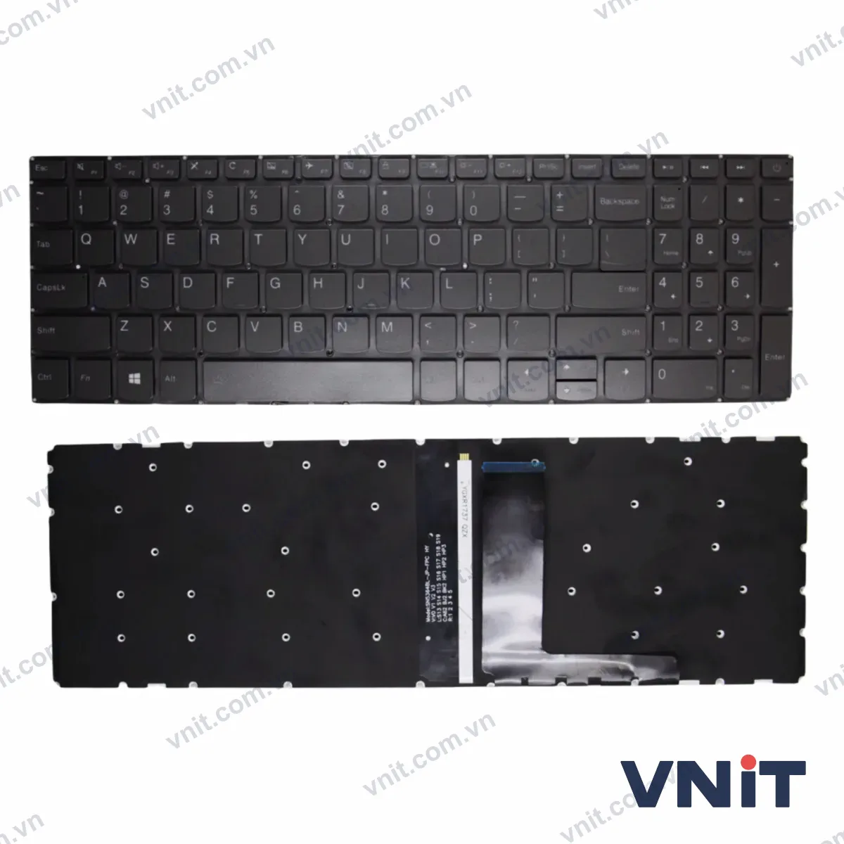 Bàn phím Laptop Lenovo 3-15ADA05 3-15ARE05 3-15IGL05 3-15IIL05 V15IIL power OEM (Có đèn nền)