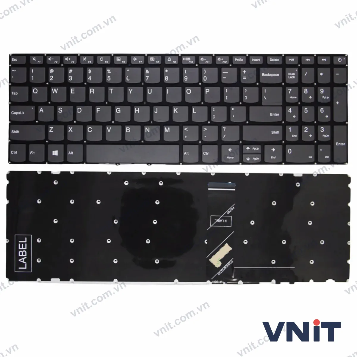 Bàn phím Laptop Lenovo 3-15ADA05 3-15ARE05 3-15IGL05 3-15IIL05 V15IIL power