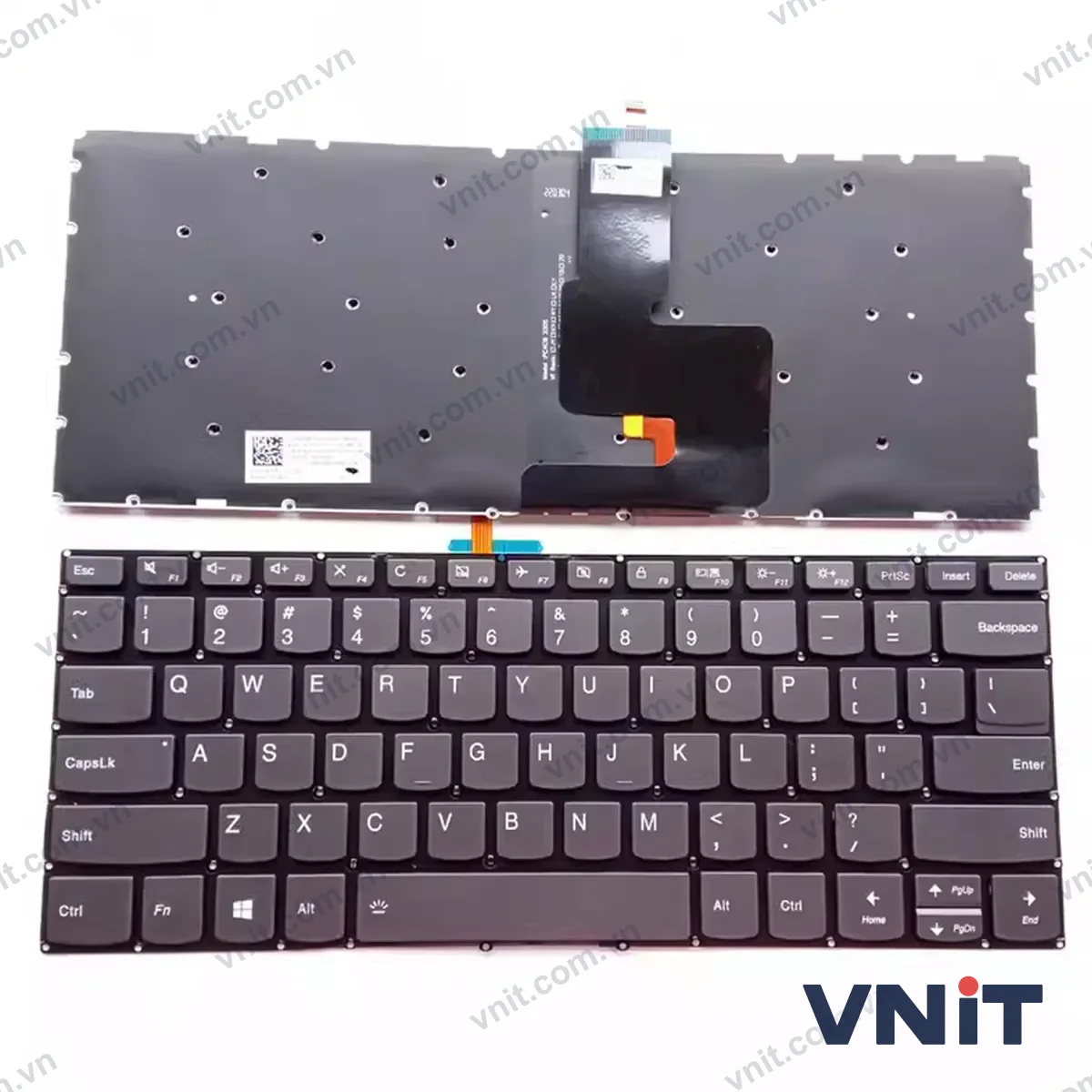 Bàn phím Laptop Lenovo 330-14AST 330-14IGM 330-14IKB 520-14 120S-14 delete (Có đèn nền)