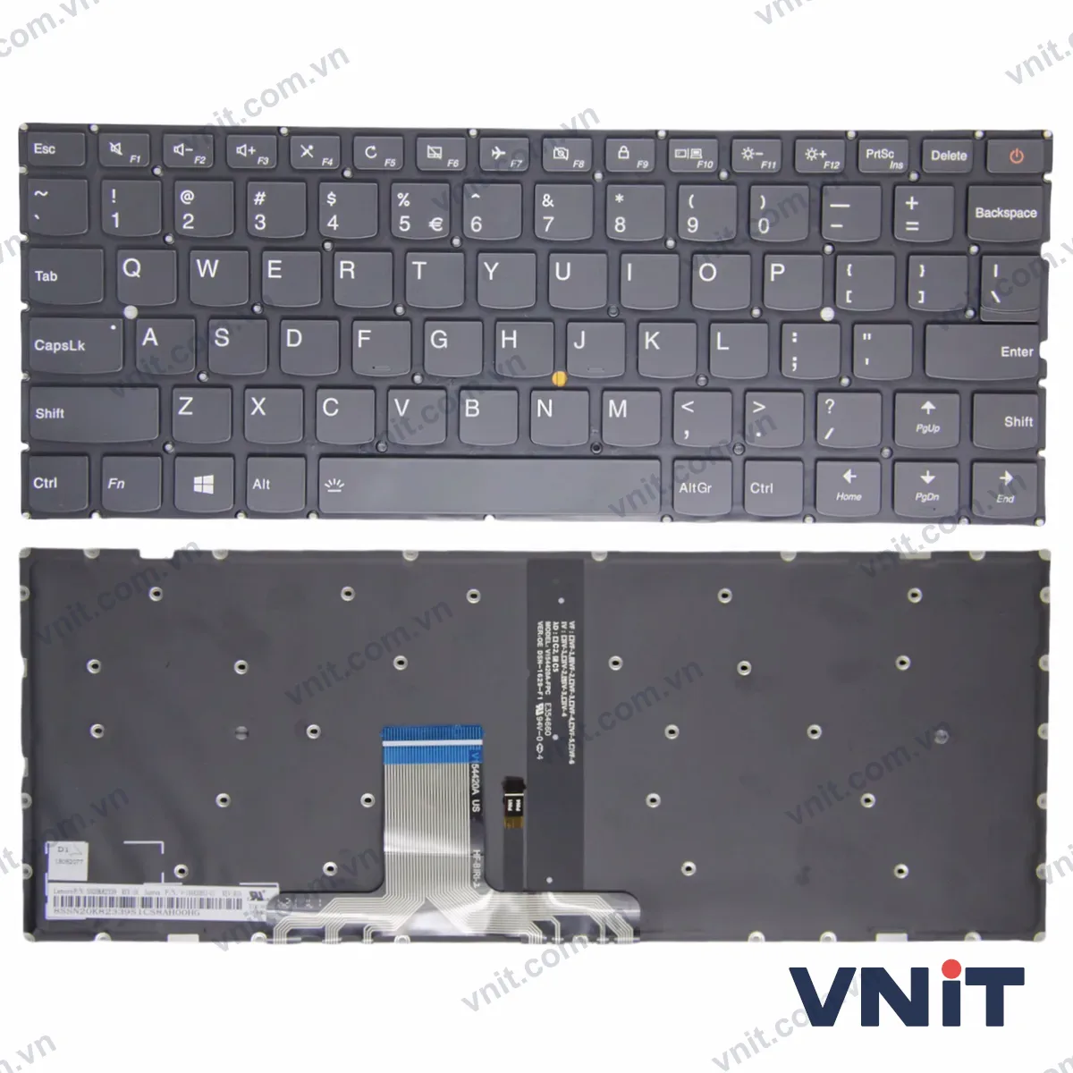 Bàn phím Laptop Lenovo 710S-13 510S-13 IKB ISK XIAOXIN AIR13 pro (Có đèn nền)