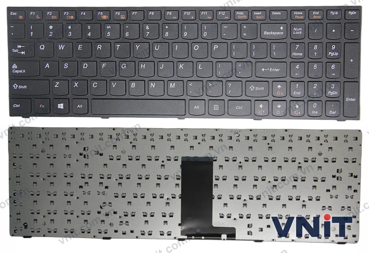 Bàn phím Laptop Lenovo B5400, B5400A-IFI, B5400A-ITH, M5400, M5400A, M5400AT, OEM (Màu đen)