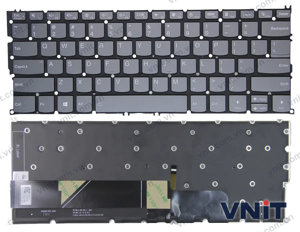 Bàn phím Laptop Lenovo FLEX 5G 14Q8CX05, yoga G5 2021 82AK (Có đèn nền)