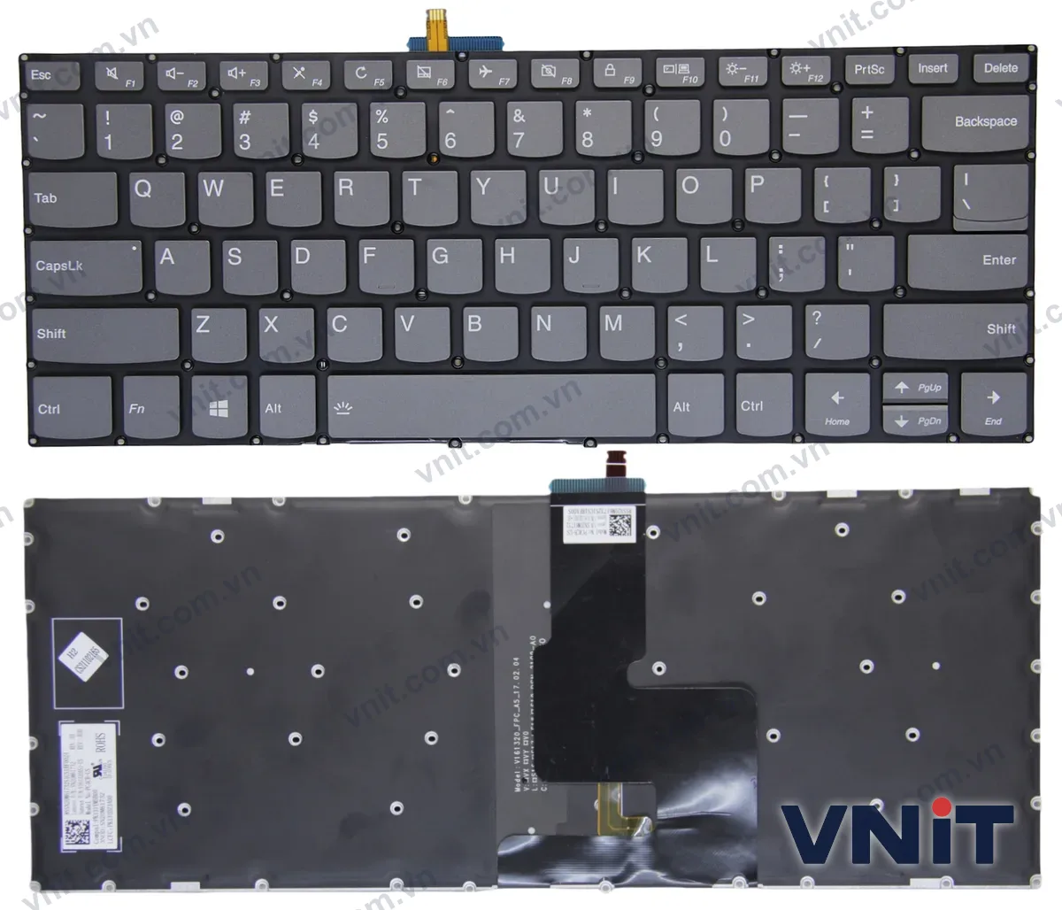 Bàn phím Laptop Lenovo IdeaPad 320-14 320S-14IKB 120S-14IAP 520-14IKB 7000-14 delete (Có đèn nền)
