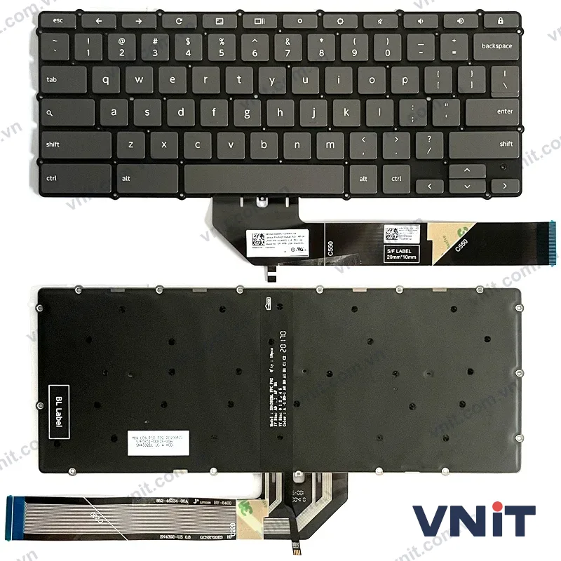 Bàn phím Laptop Lenovo IdeaPad Flex 3 CB-11IGL05 CB-11M735, lock (Có đèn nền)