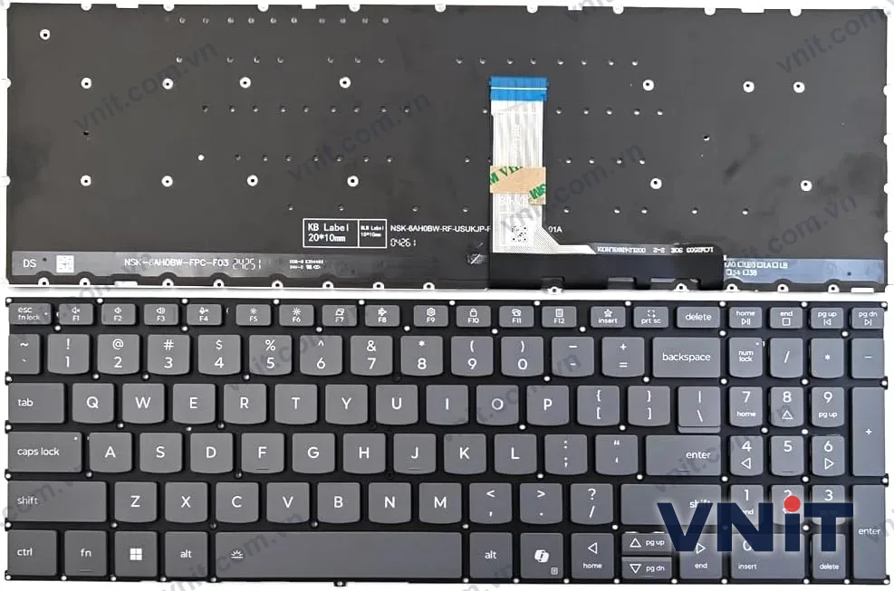 Bàn phím Laptop Lenovo IdeaPad Slim 5 16AHP10 16ARP10 16IRH10 16IRH10R (Có đèn nền)