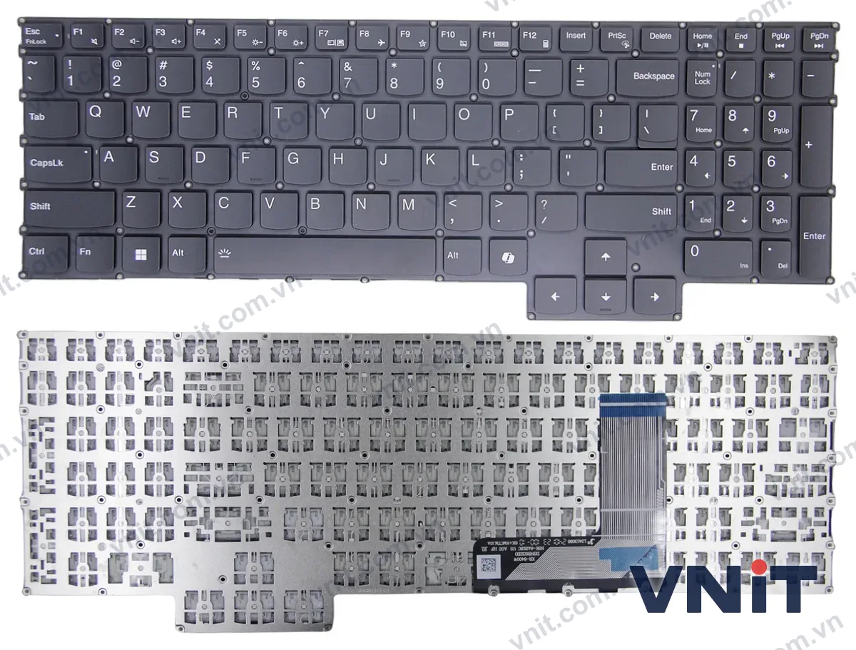 Bàn phím Laptop Lenovo Legion S7-16ARHA7, S7-16IAH7, AI (Màu đen)