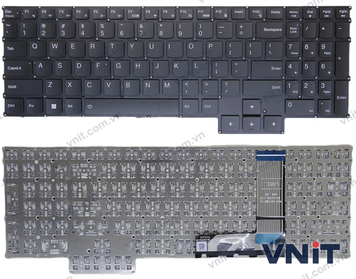 Bàn phím Laptop Lenovo Legion S7-16ARHA7, S7-16IAH7 (Màu đen)