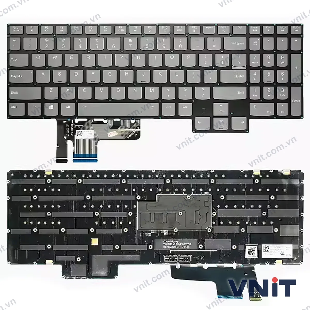Bàn phím Laptop Lenovo Legion Y9000X R9000X 2021 S7 15IMH5 15ARH 7-color (Có đèn nền)