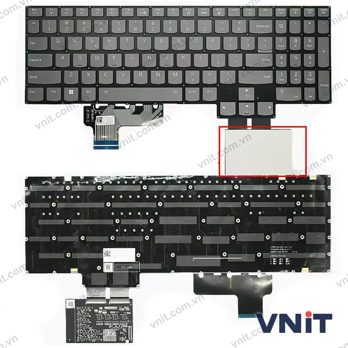 Bàn phím Laptop Lenovo Legion Y9000X R9000X 2021 S7 15IMH5 15ARH RGB (Có đèn nền)