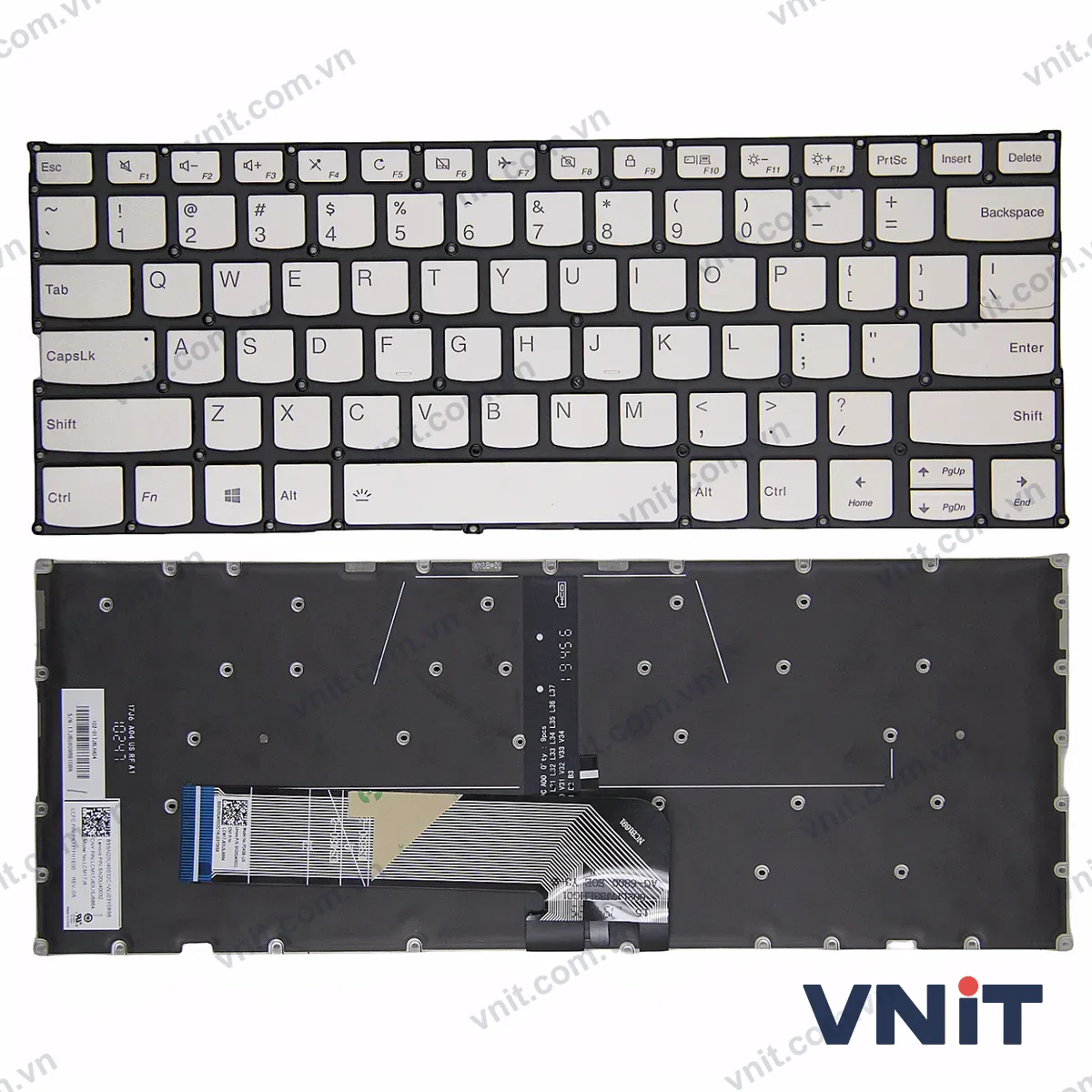 Bàn phím Laptop Lenovo thinkbook 13S-IWL 13S-IML 14S-IIL 14-IIL 14-IML (Có đèn nền) (Màu vàng)