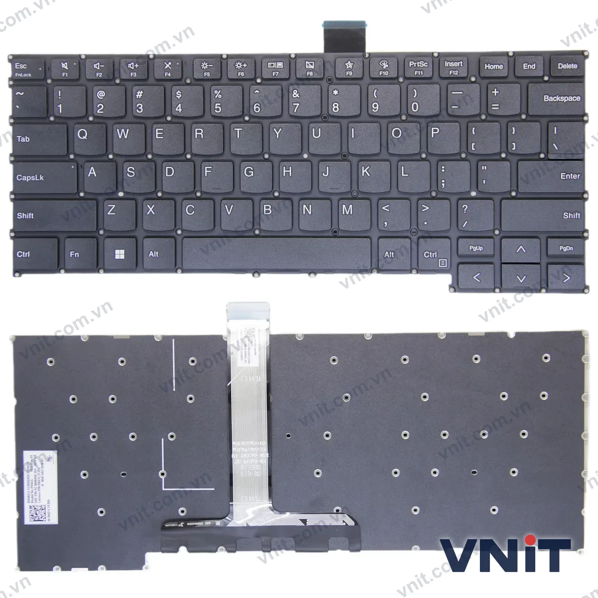 Bàn phím Laptop Lenovo Thinkbook 14 G6 IRL ABP 2023, X5-14 IRL IRP (Màu đen)