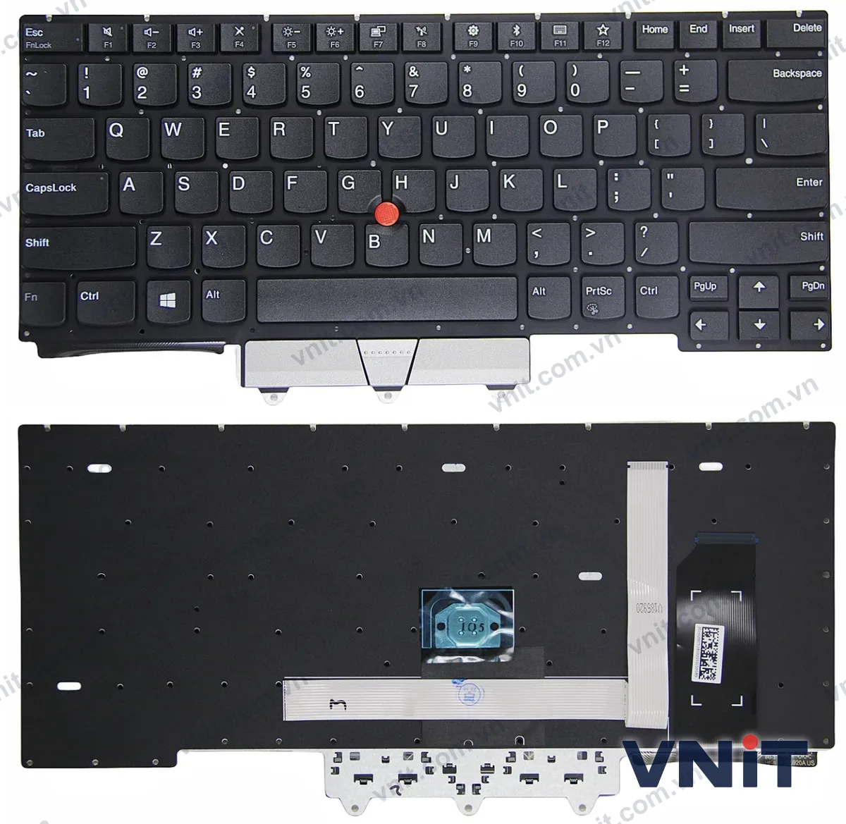 Bàn phím Laptop Lenovo Thinkpad E14 GEN 1, E14 GEN 2, E14 GEN 3, E14 GEN 4, R14 Gen 2, S3 Gen 2 (Màu đen)