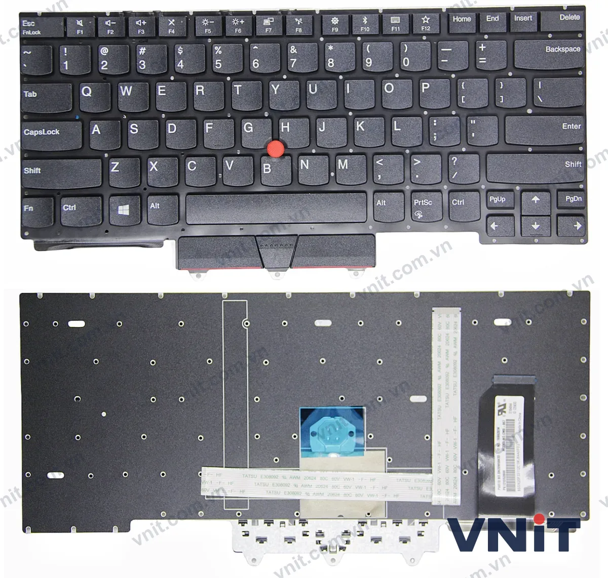 Bàn phím Laptop Lenovo Thinkpad E14 GEN 1, E14 GEN 2, E14 GEN 3, E14 GEN 4, R14 Gen 2, S3 Gen 2, OEM (Màu đen)