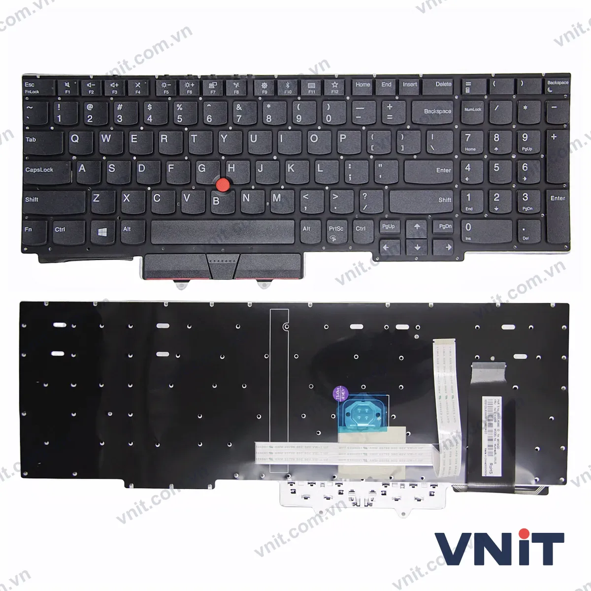 Bàn phím Laptop Lenovo Thinkpad E15 Gen 1 Gen 2 Gen 3 Gen 4 R15 trackpoint OEM