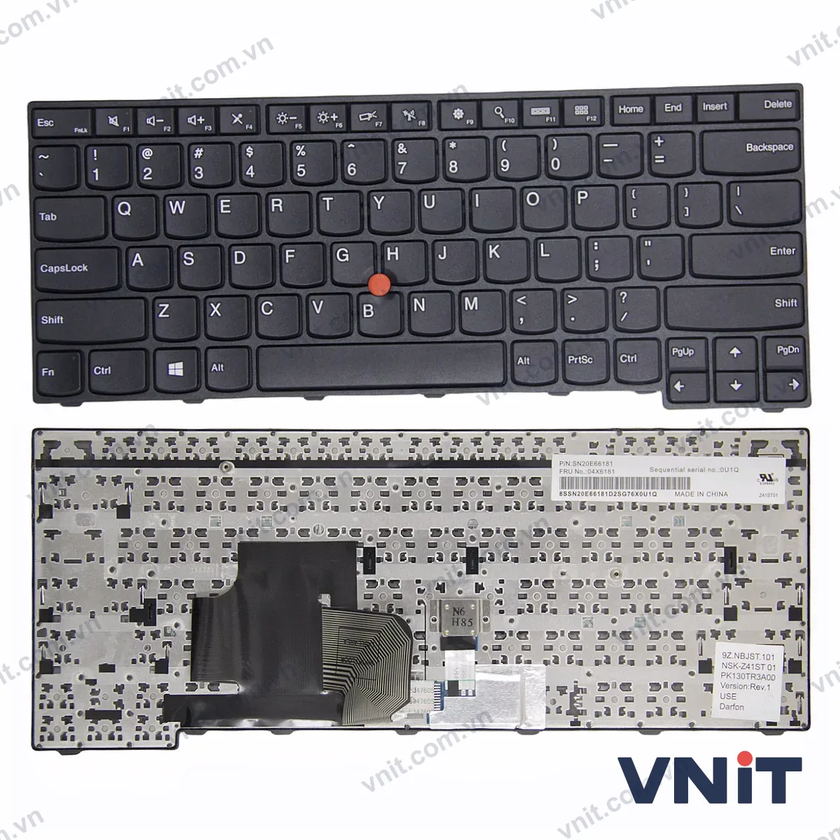 Bàn phím Laptop Lenovo thinkpad E450 E455 E460 E465 trackpoint