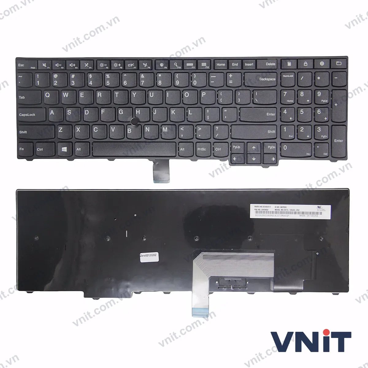 Bàn phím Laptop Lenovo thinkpad E540 E531 T540 T550 T560 L540 L570 W540 W550 W541 no trackpoint OEM