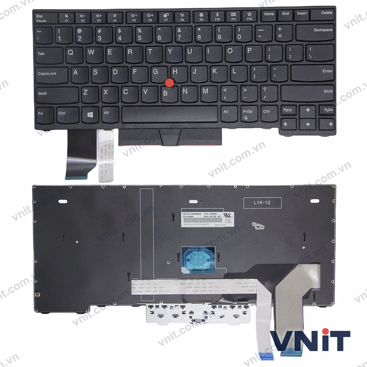 Bàn phím Laptop Lenovo ThinkPad L14 Gen 1, L14 Gen 2 OEM