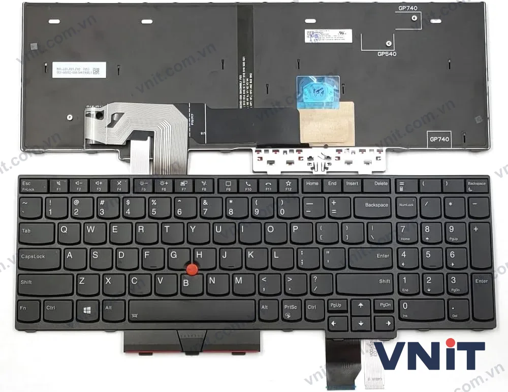 Bàn phím Laptop Lenovo Thinkpad P15 Gen 1, P17 Gen 1, T15g Gen 1 (Có đèn nền)