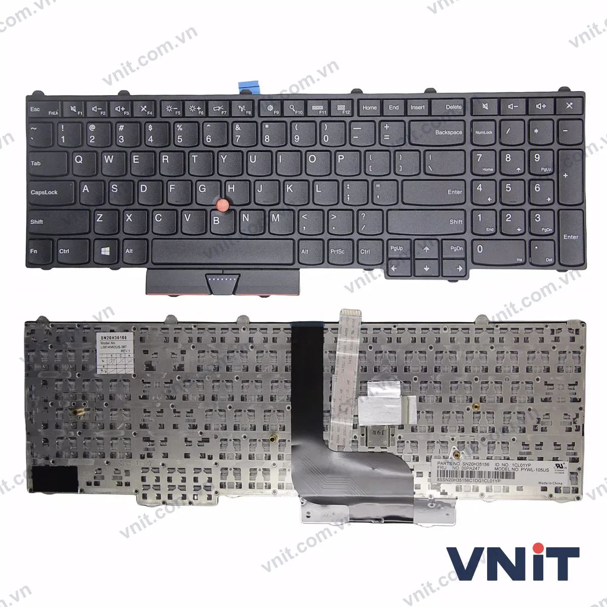 Bàn phím Laptop Lenovo Thinkpad P50 P51 P70 P71 P70S