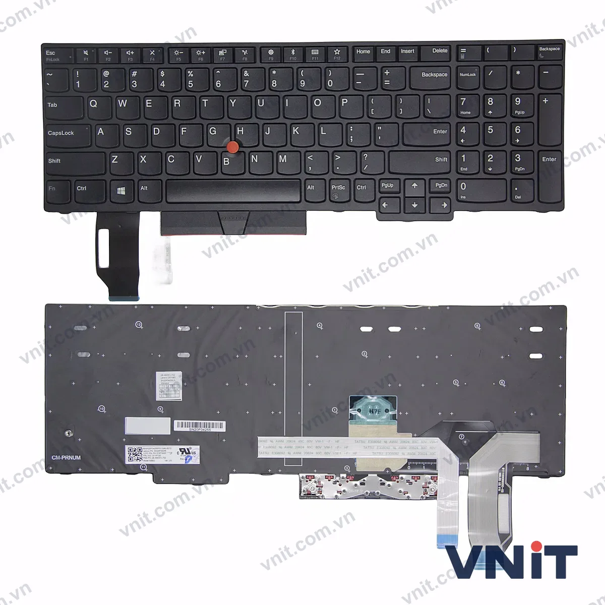 Bàn phím Laptop Lenovo ThinkPad P72, P73 (Màu đen)