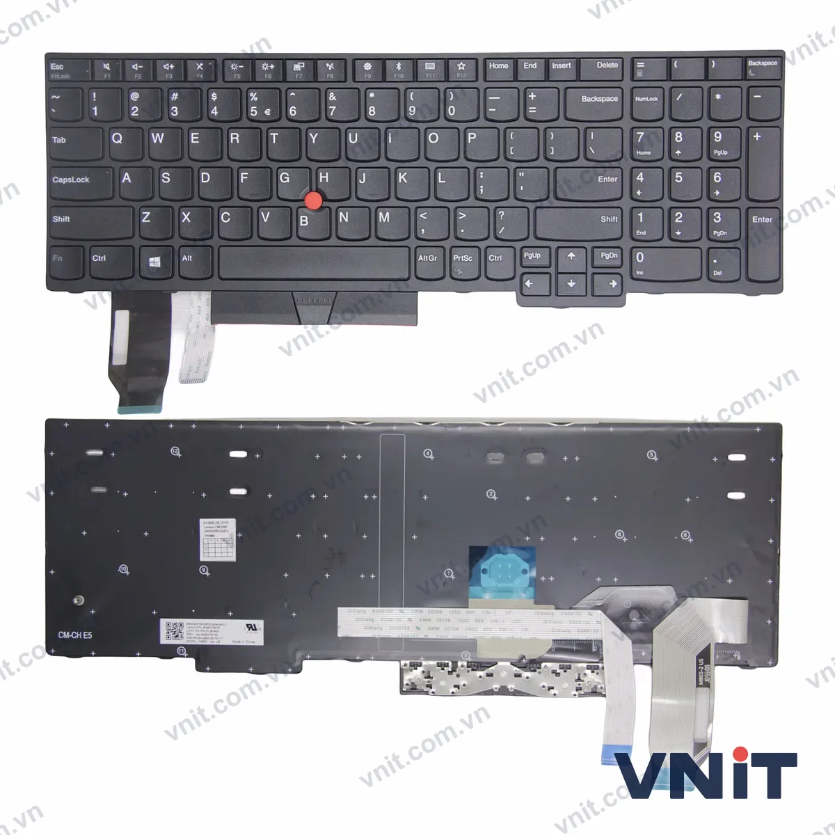 Bàn phím Laptop Lenovo ThinkPad P72, P73 OEM (Màu đen)