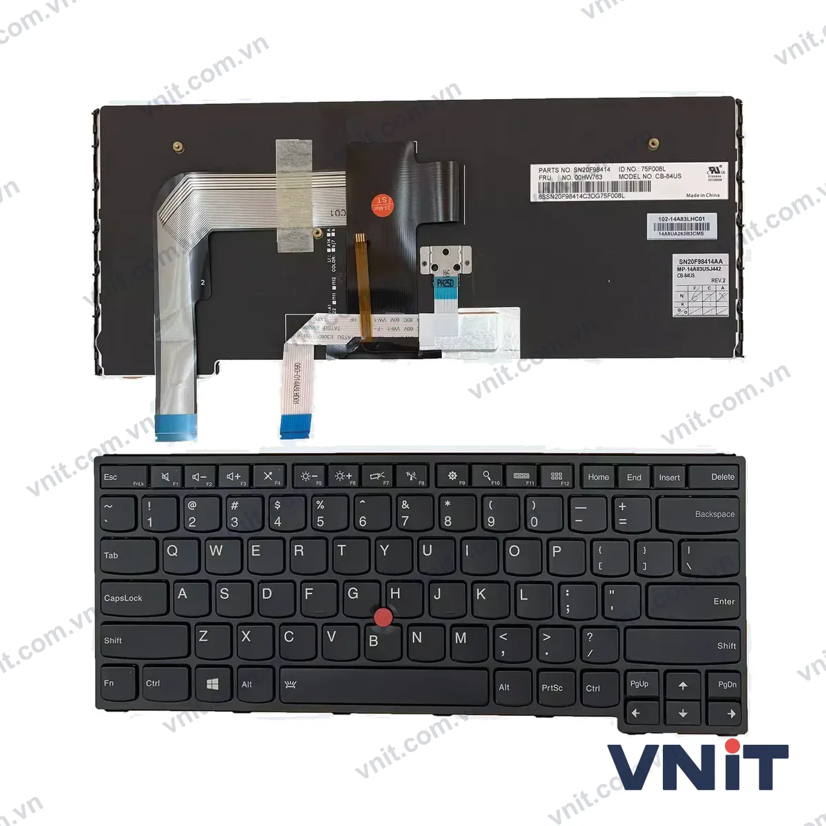 Bàn phím Laptop Lenovo Thinkpad S3 yoga 14 yoga 460 P40 (Có đèn nền)