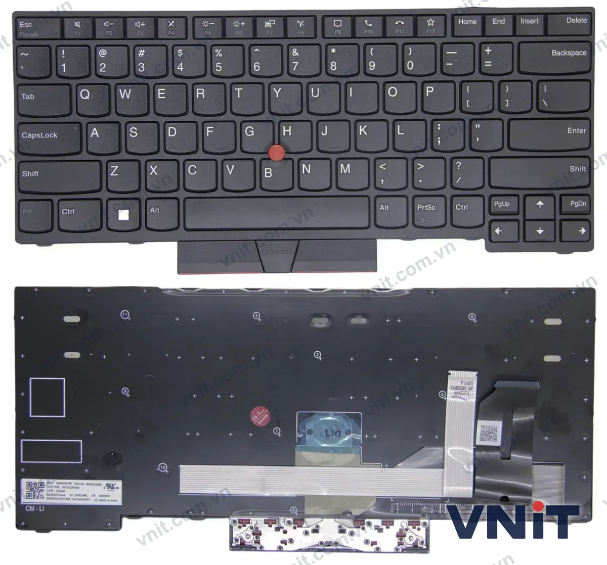 Bàn phím Laptop Lenovo Thinkpad T14 Gen 1, T14 Gen 2, P14s Gen 1, P14s Gen 2