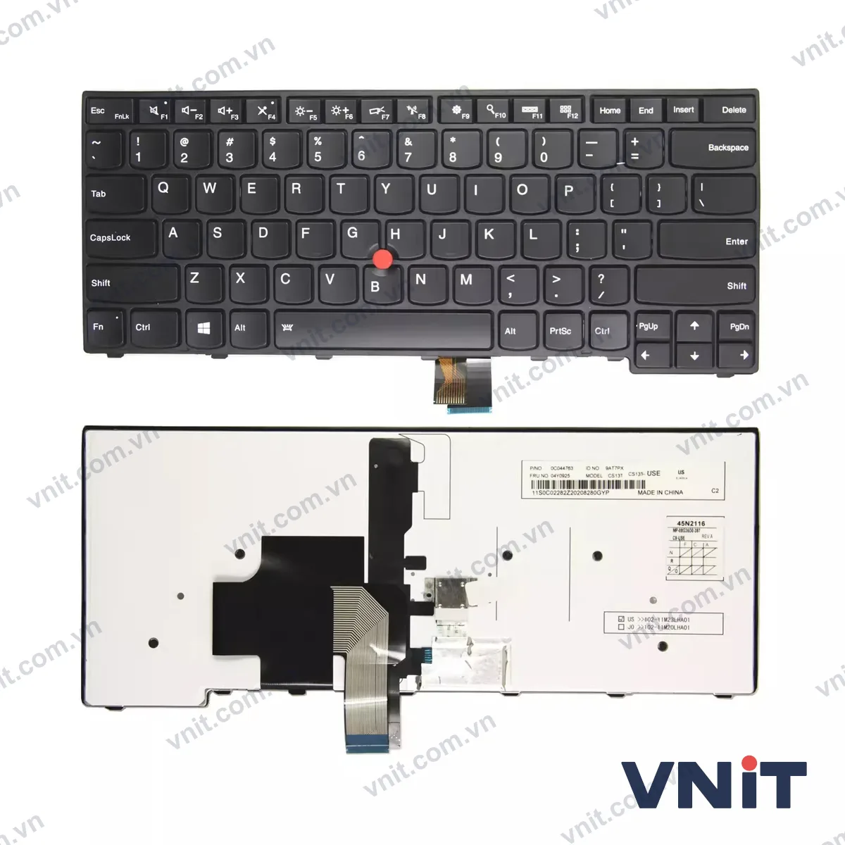 Bàn phím Laptop Lenovo thinkpad T440 T450 T460 E431 E440 L440 L450 L460 L470 trackpoint (Có đèn nền)