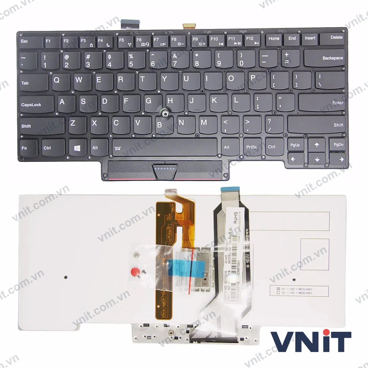 Bàn phím Laptop Lenovo thinkpad X1 Carbon 1st Gen 2013 high copy (Có đèn nền)