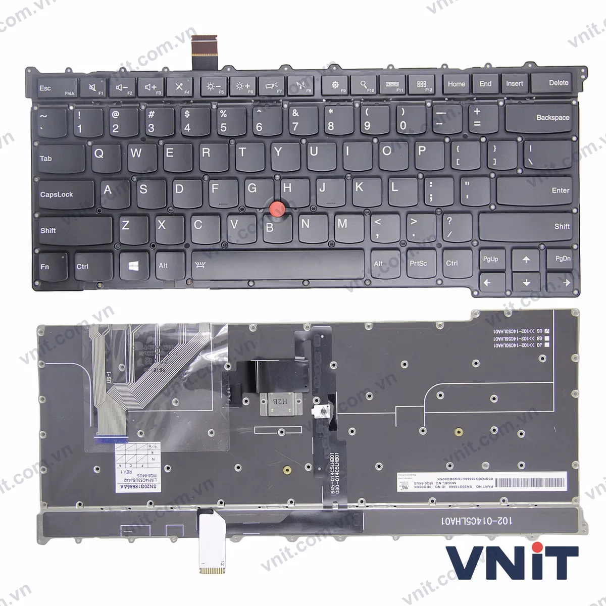 Bàn phím Laptop Lenovo thinkpad X1 Carbon 3th Gen 2015 (Có đèn nền)