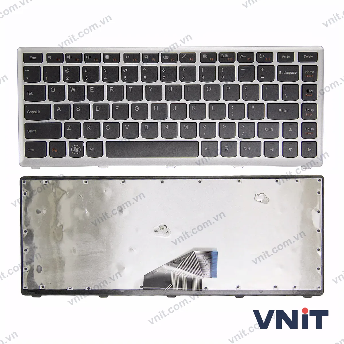 Bàn phím Laptop Lenovo U310 frame OEM (Màu bạc)