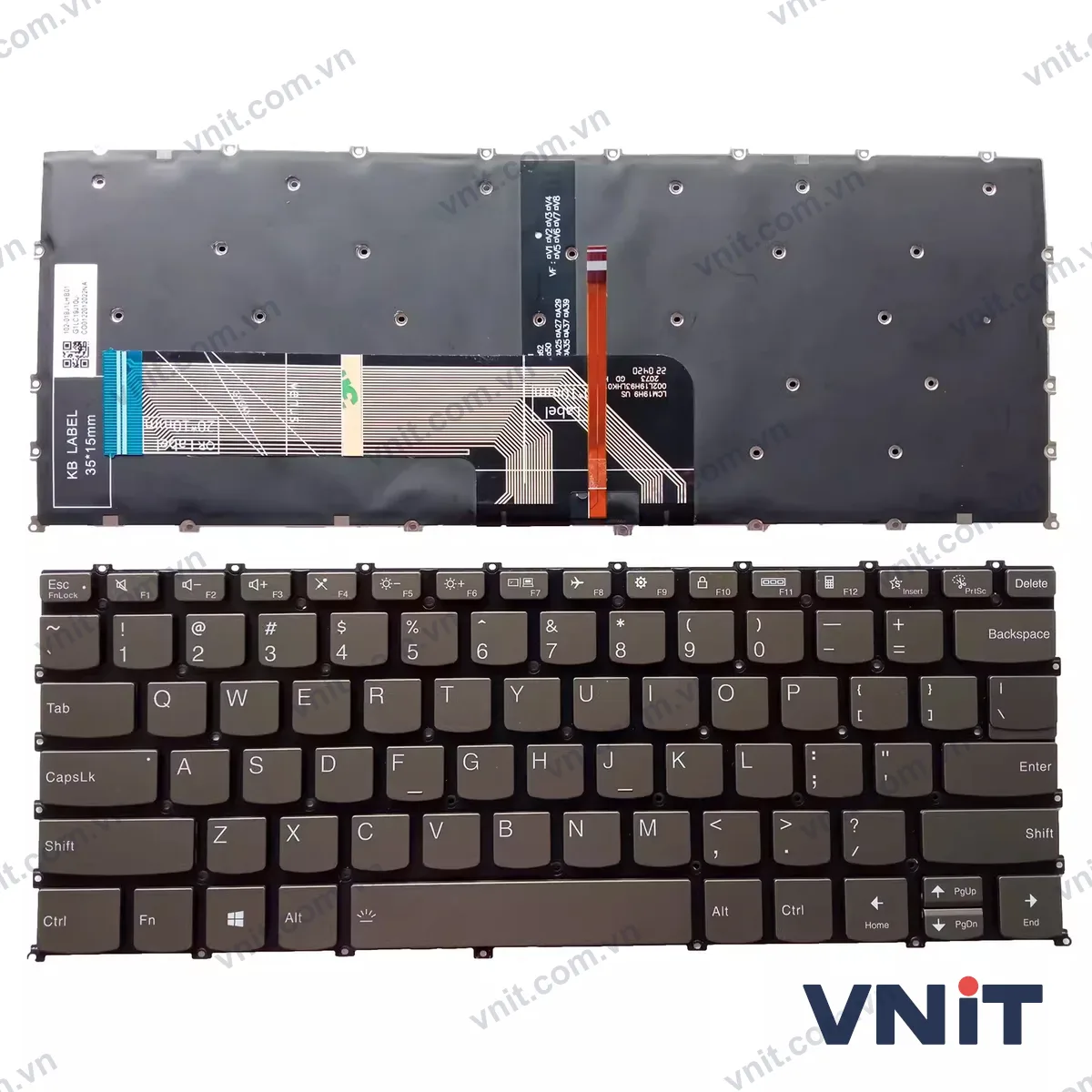 Bàn phím Laptop Lenovo yoga 14S ACH IHU ARE ARH ACL ITL, 2021 deep (Có đèn nền) (Màu xanh lá)