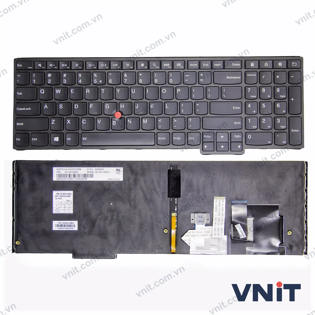 Bàn phím Laptop Lenovo yoga 15 S5 (Có đèn nền)