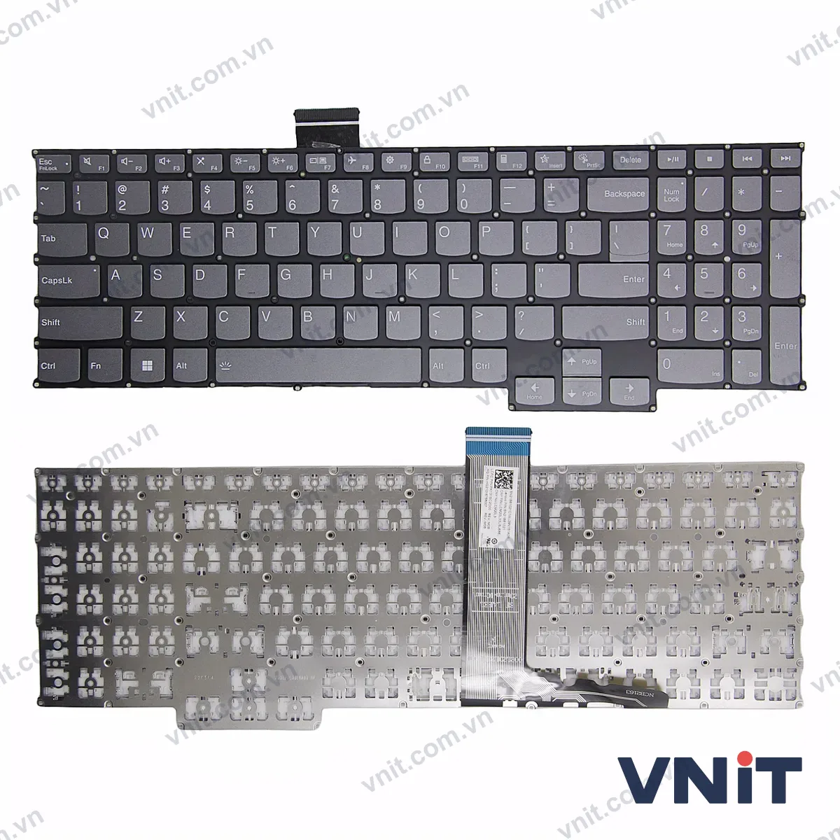 Bàn phím Laptop Lenovo yoga 16S Pro16 IAH7 ACH IHU ARP8 2021 2022 (Không đèn nền)