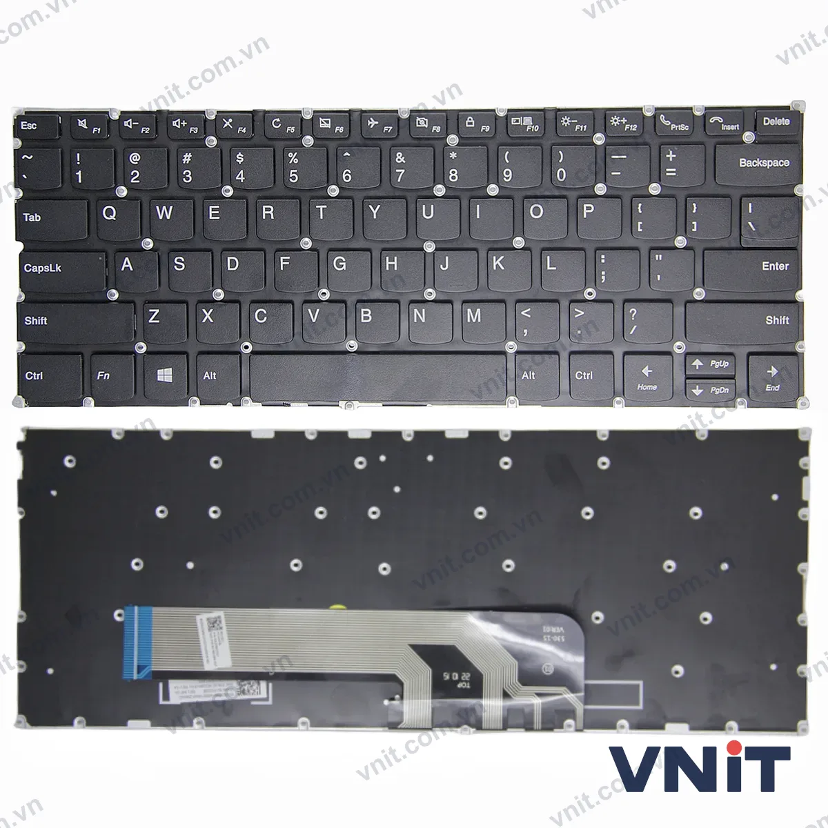 Bàn phím Laptop Lenovo yoga 6-13ARE05, 6-13ALC6, V340-14IIL, V340-14IML, call (Màu đen)