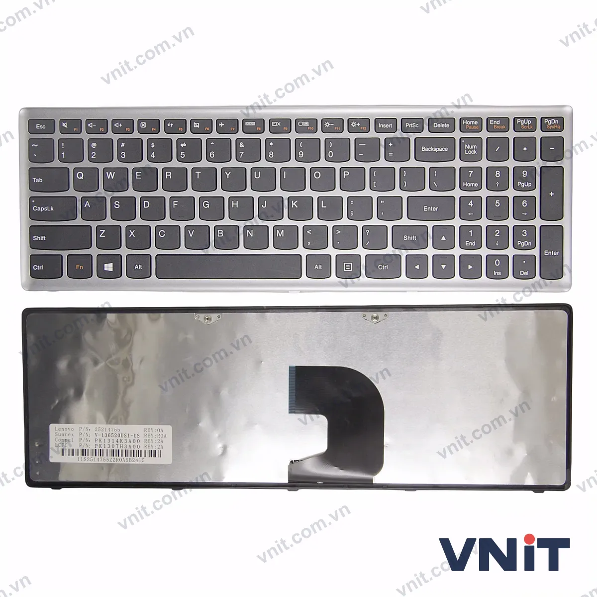 Bàn phím Laptop Lenovo Z500 P500