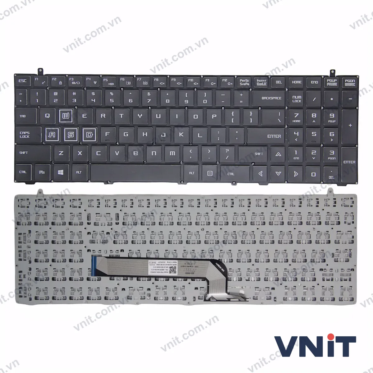Bàn phím Laptop MACHENIKE T90 PLUS, TG65T, TR26, F117-FP, F117-FPR26, F117-FPR37 (Màu đen)